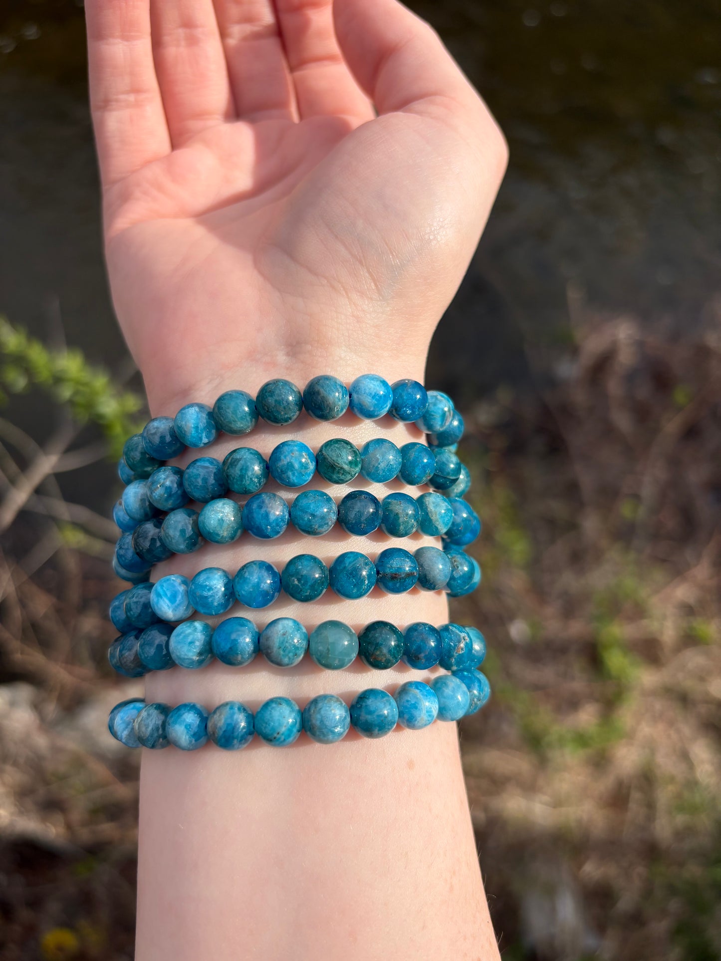 Apatite 8mm Bracelet