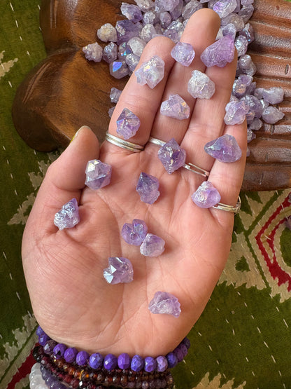 Amethyst Flower Aura Quartz