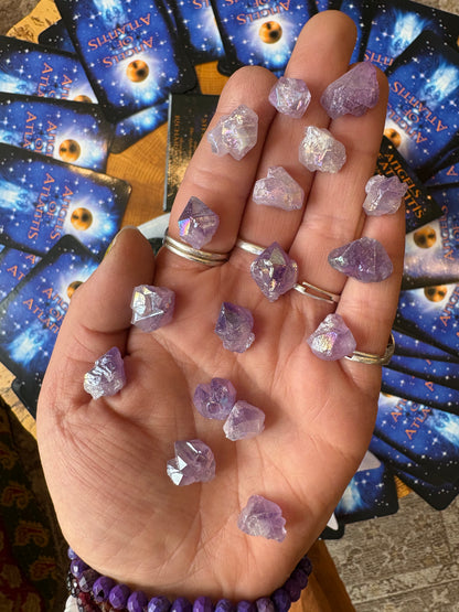 Amethyst Flower Aura Quartz