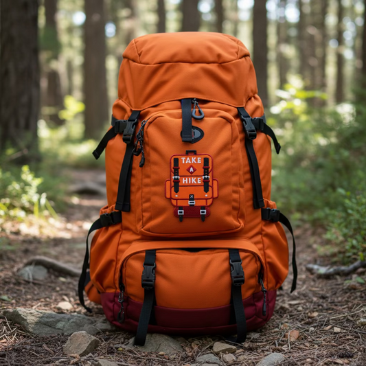 Take A Hike Iron On Patch