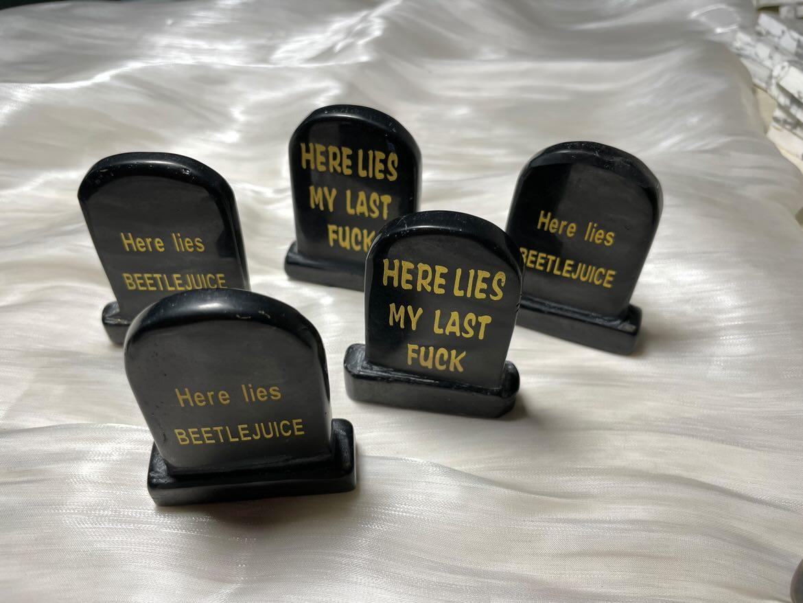 Tombstone Carving