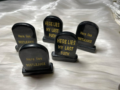 Tombstone Carving