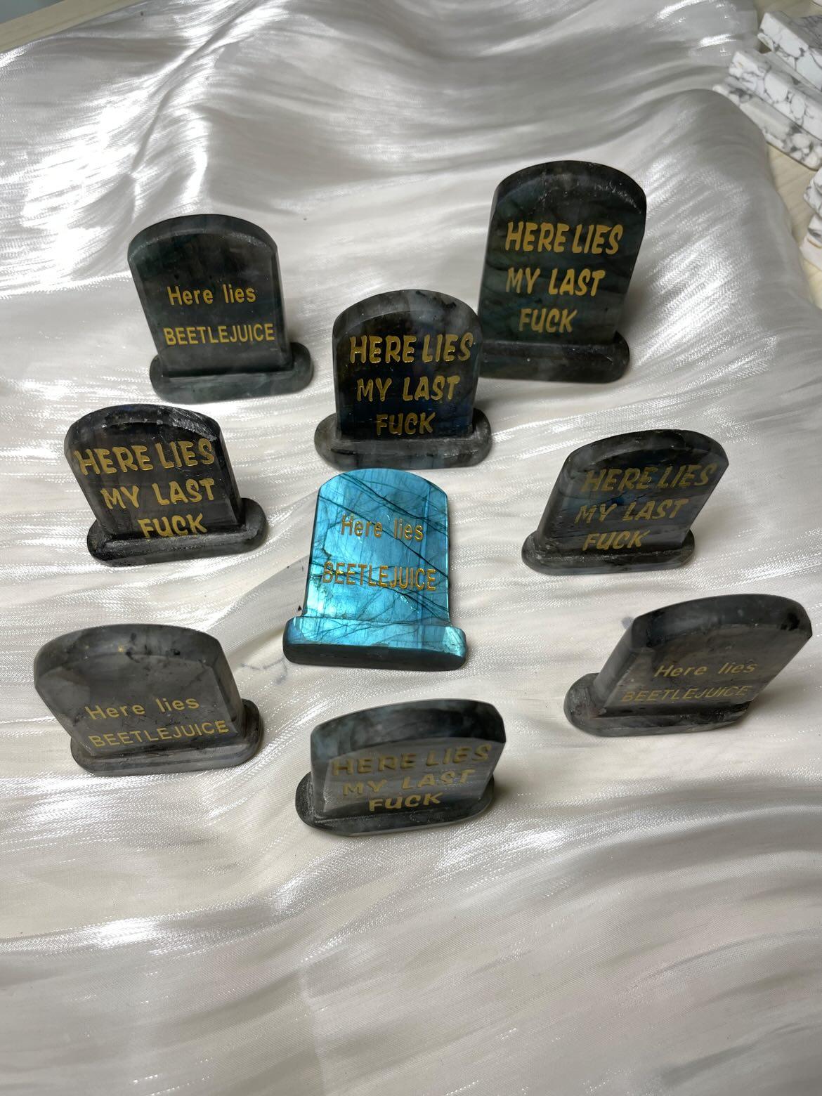 Tombstone Carving
