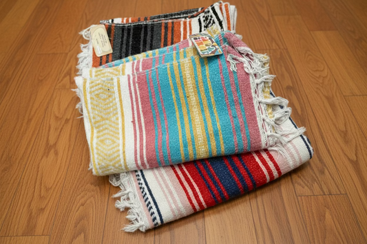 Traditional Mexican Serape Blanket
