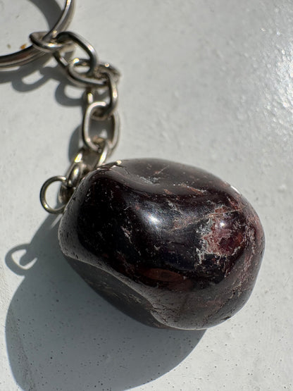 Crystal Tumble Keychain