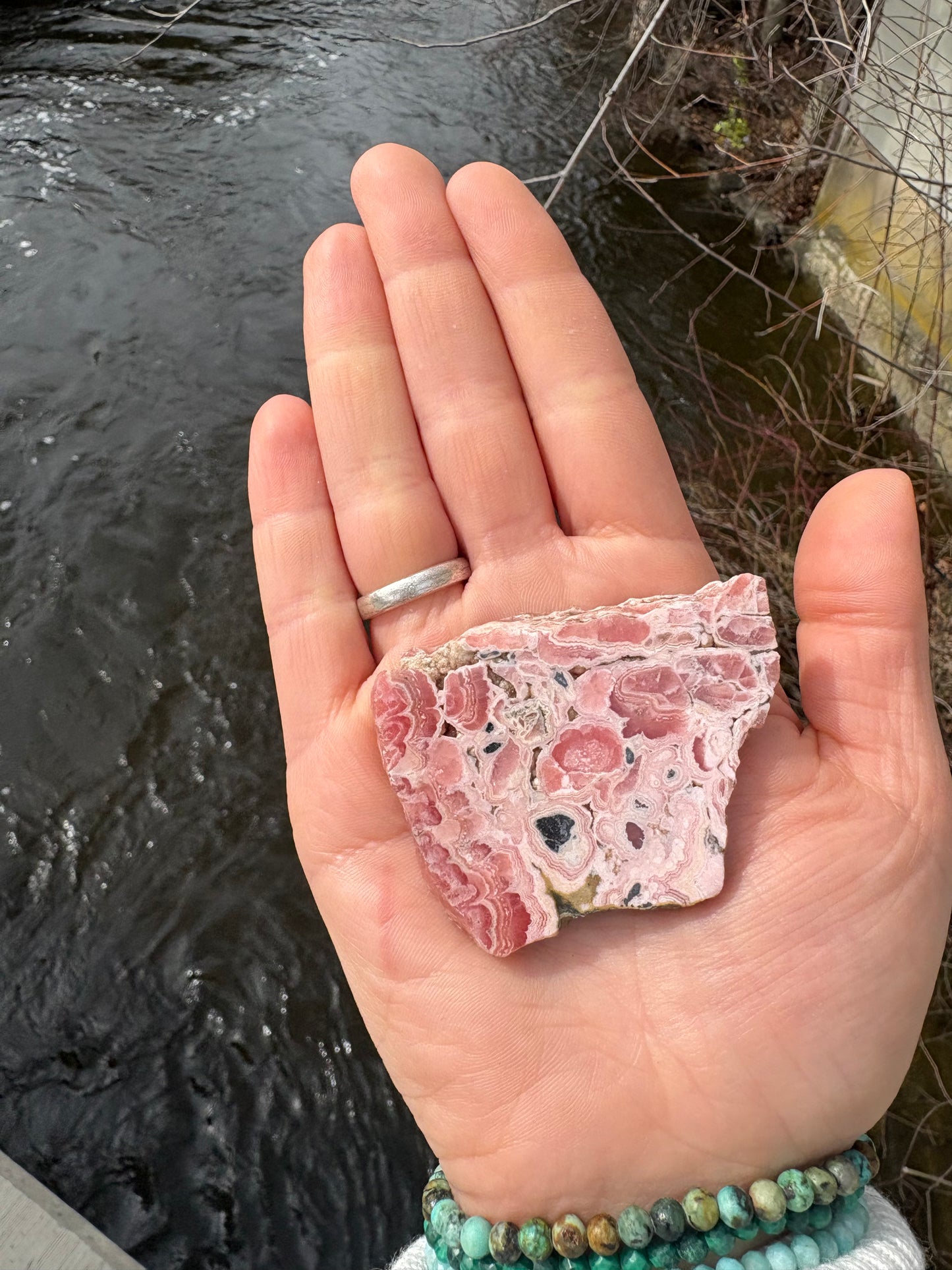 Rhodochrosite Slab