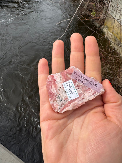 Rhodochrosite Slab