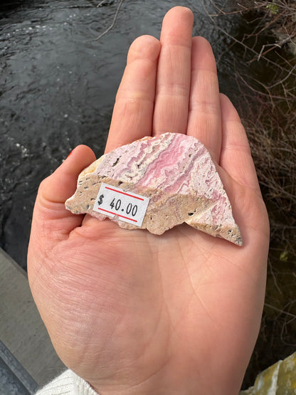 Rhodochrosite Slab
