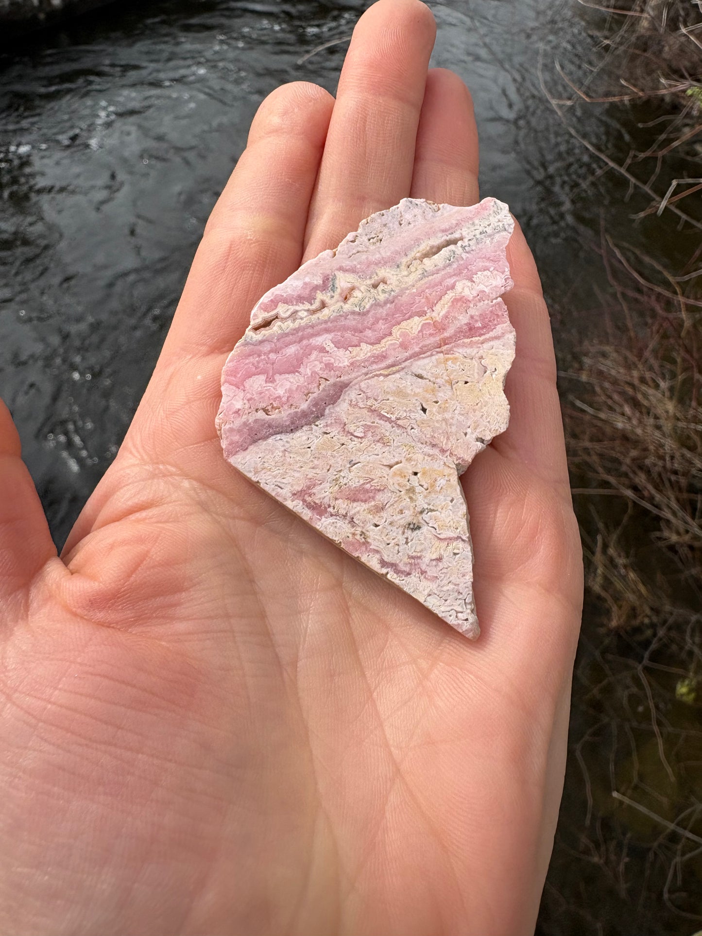 Rhodochrosite Slab