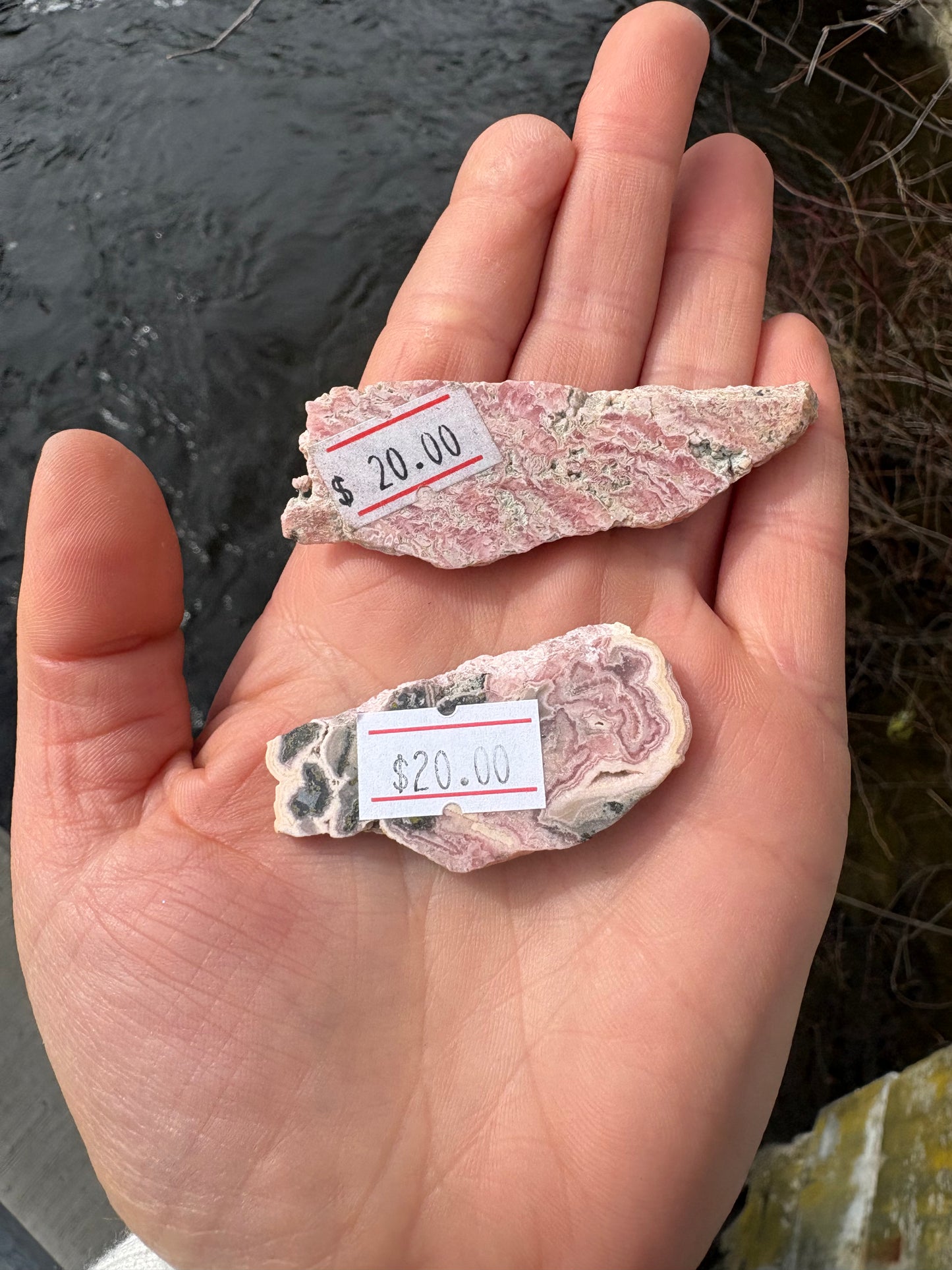 Rhodochrosite Slab
