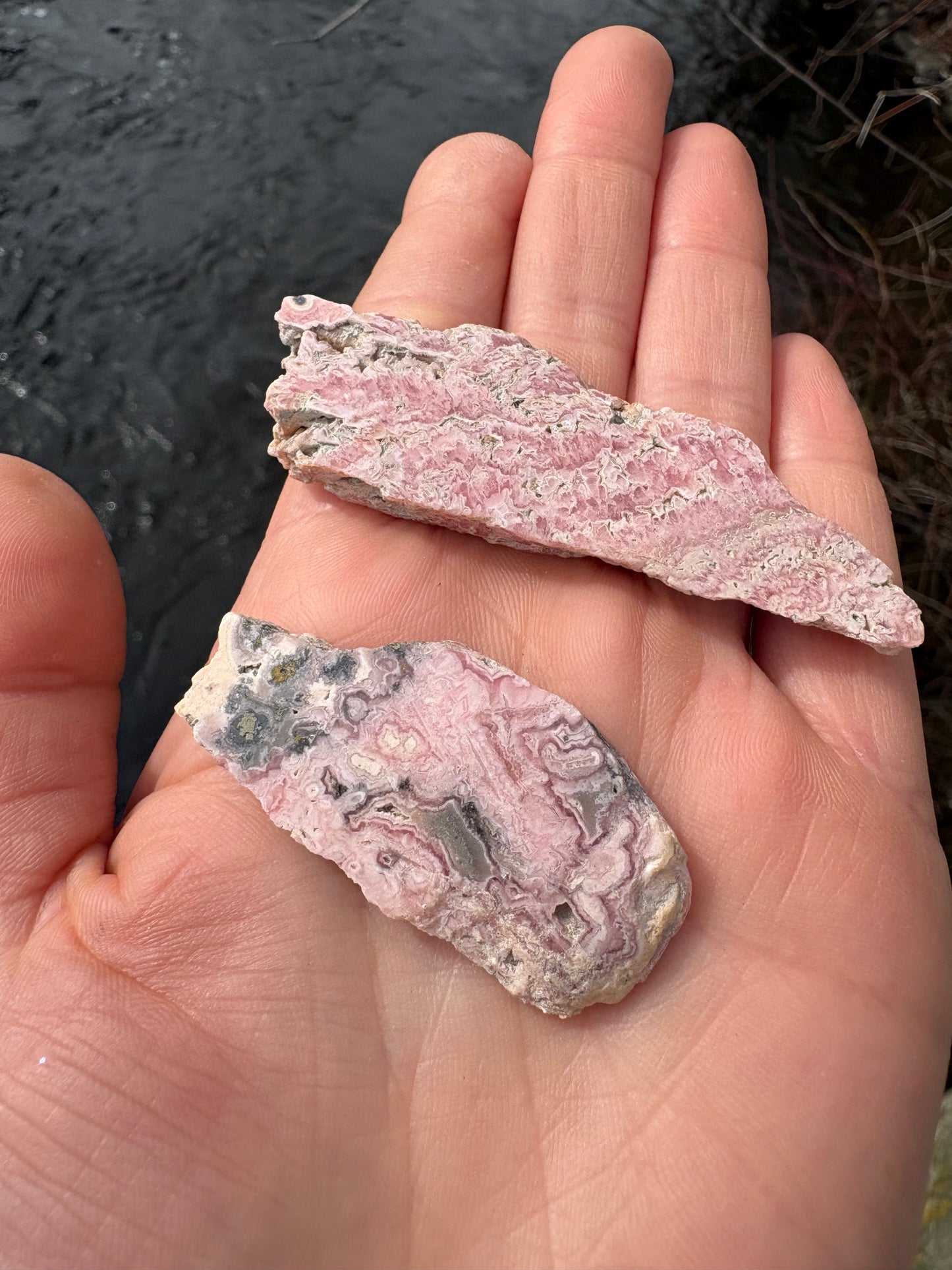 Rhodochrosite Slab