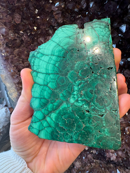 Malachite Slab