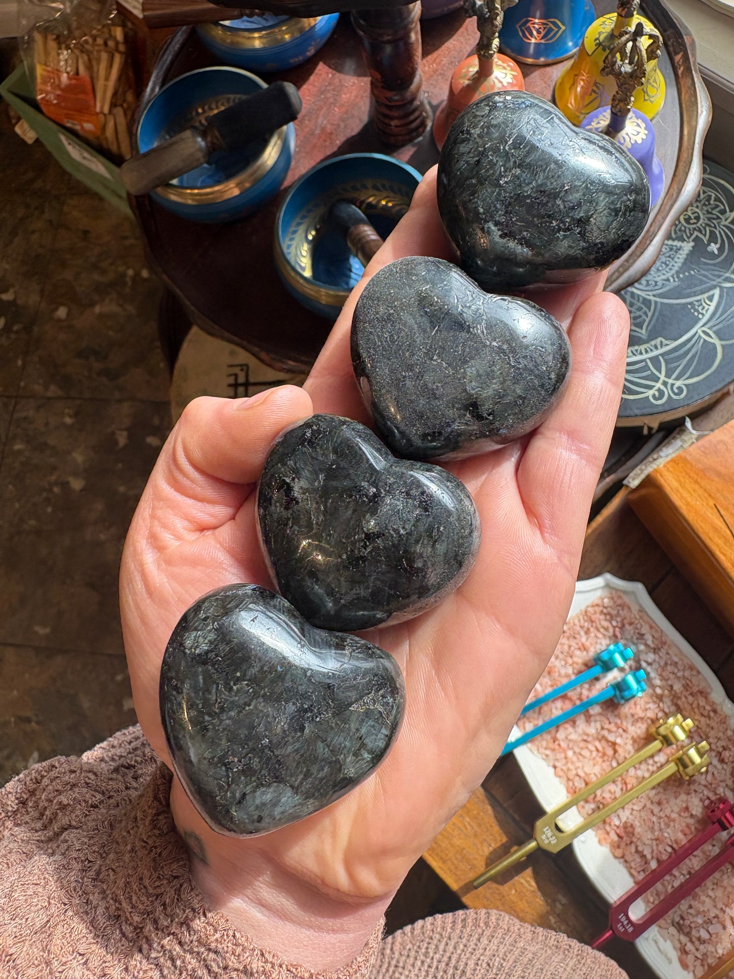 Larvikite Heart