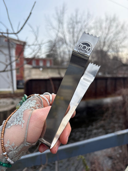 Charcoal Tongs for Incense & Resin Burning – Pentacle or Triple Moon Design