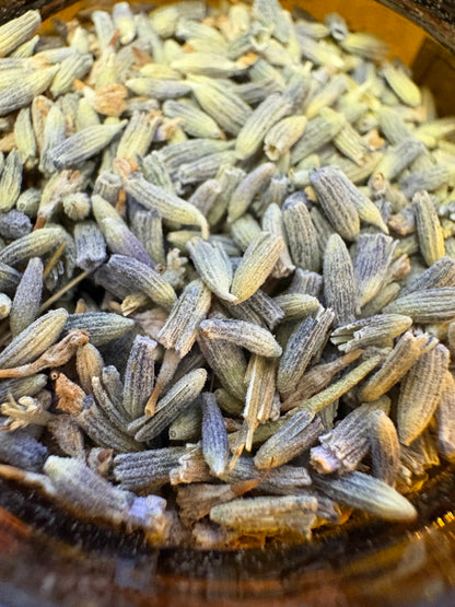 Apothecary Herbs in Glass Jar