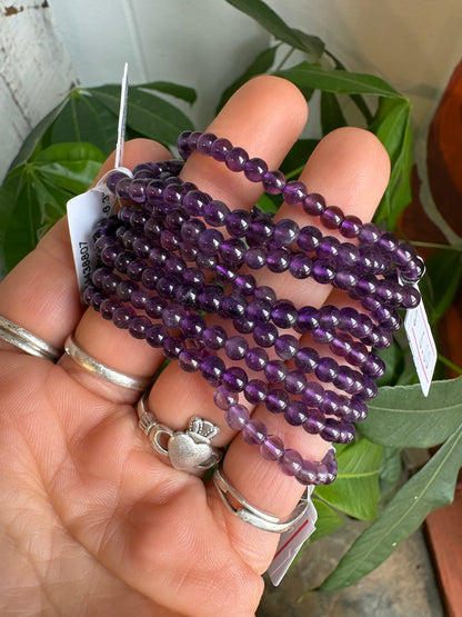 Amethyst Kid’s 4mm Bracelet