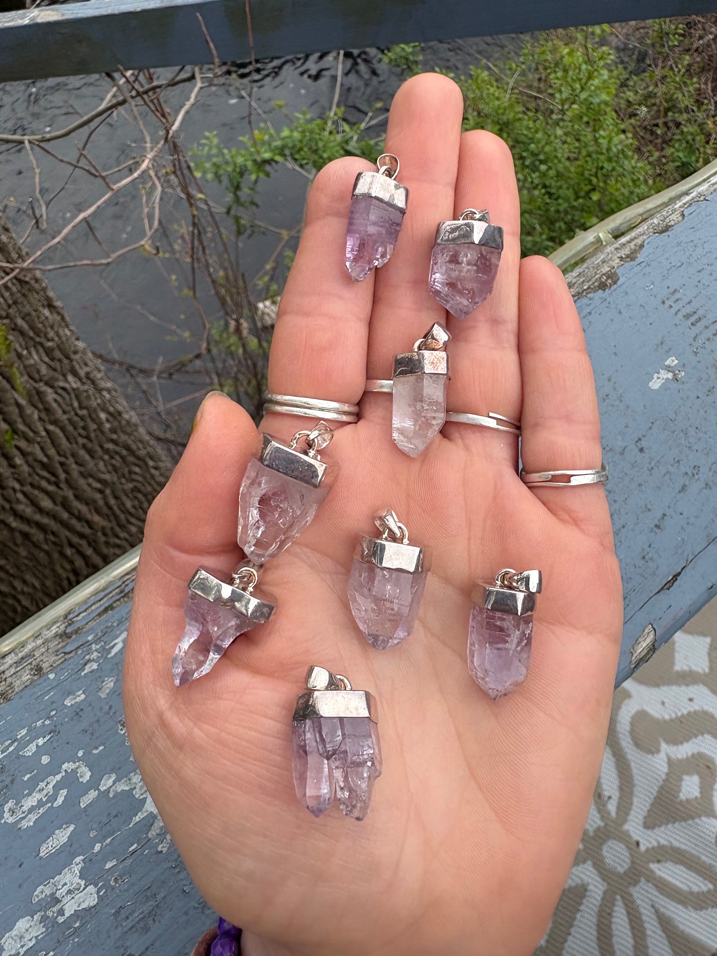 Vera Cruz Amethyst Sterling Silver Pendant