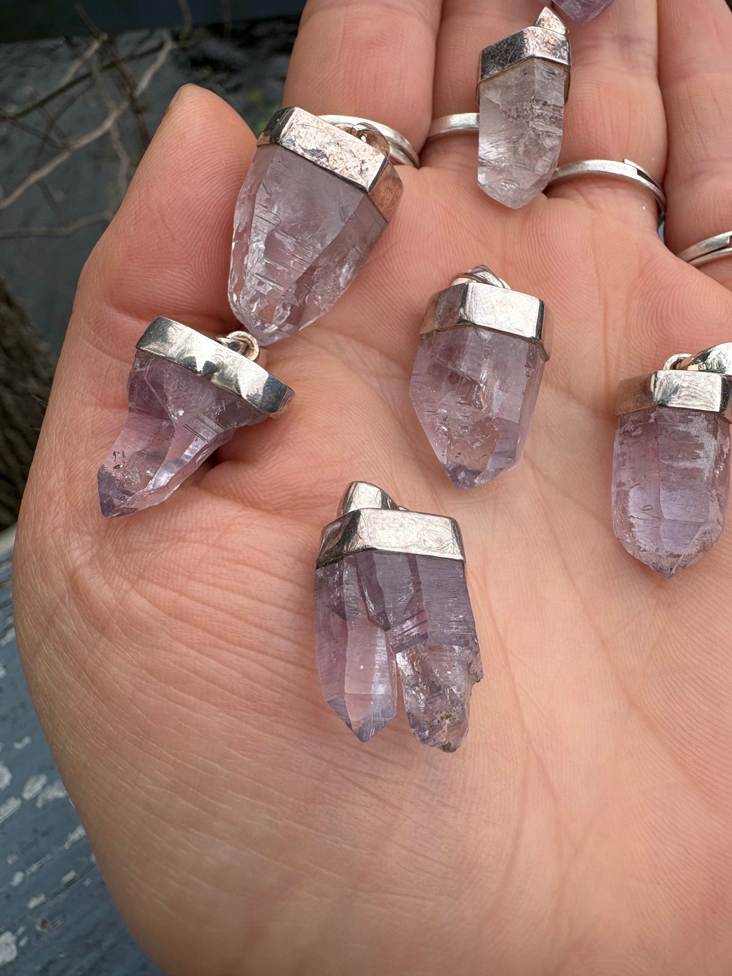 Vera Cruz Amethyst Sterling Silver Pendant
