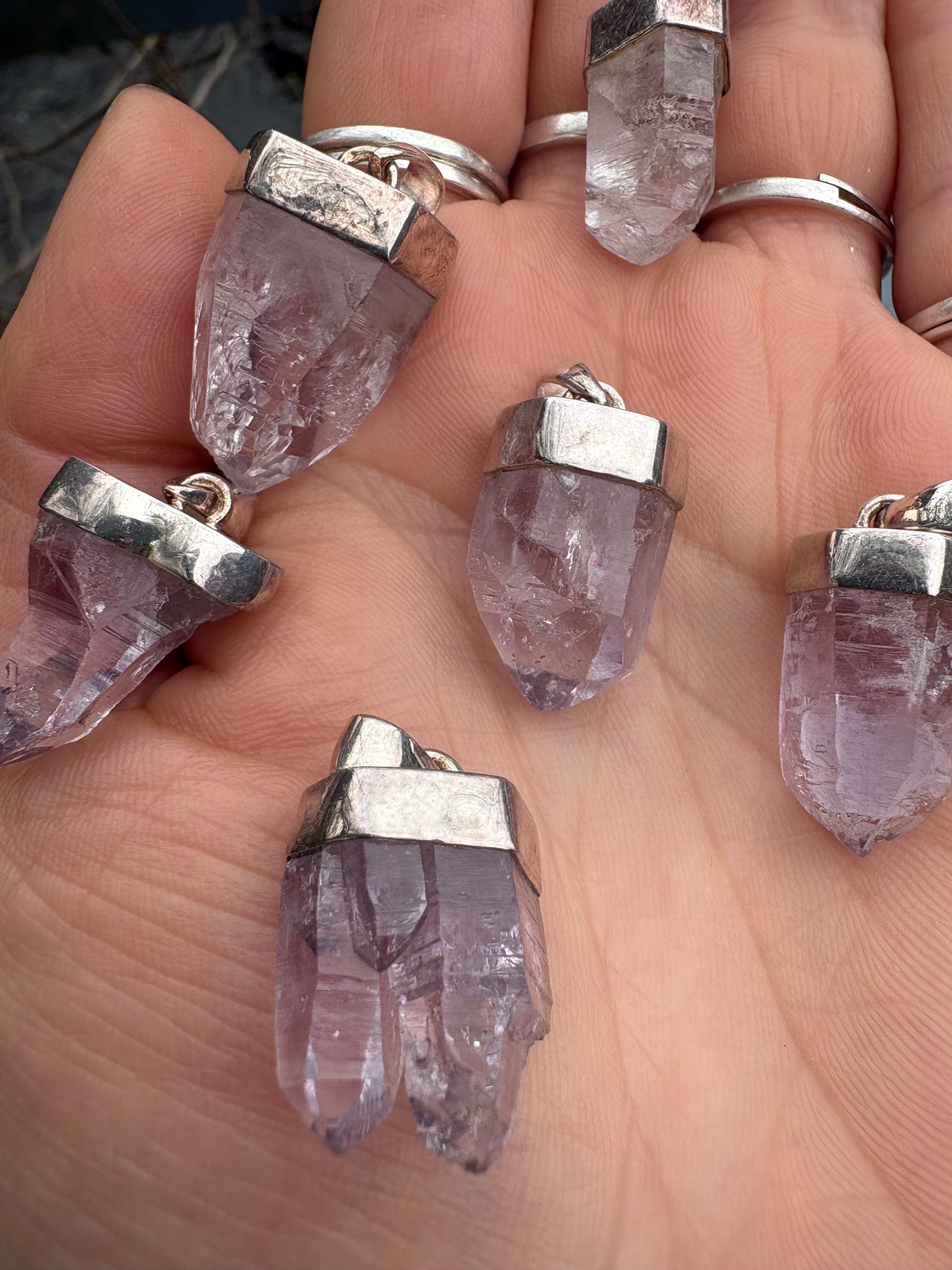 Vera Cruz Amethyst Sterling Silver Pendant