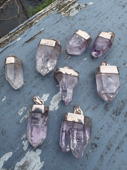 Vera Cruz Amethyst Sterling Silver Pendant