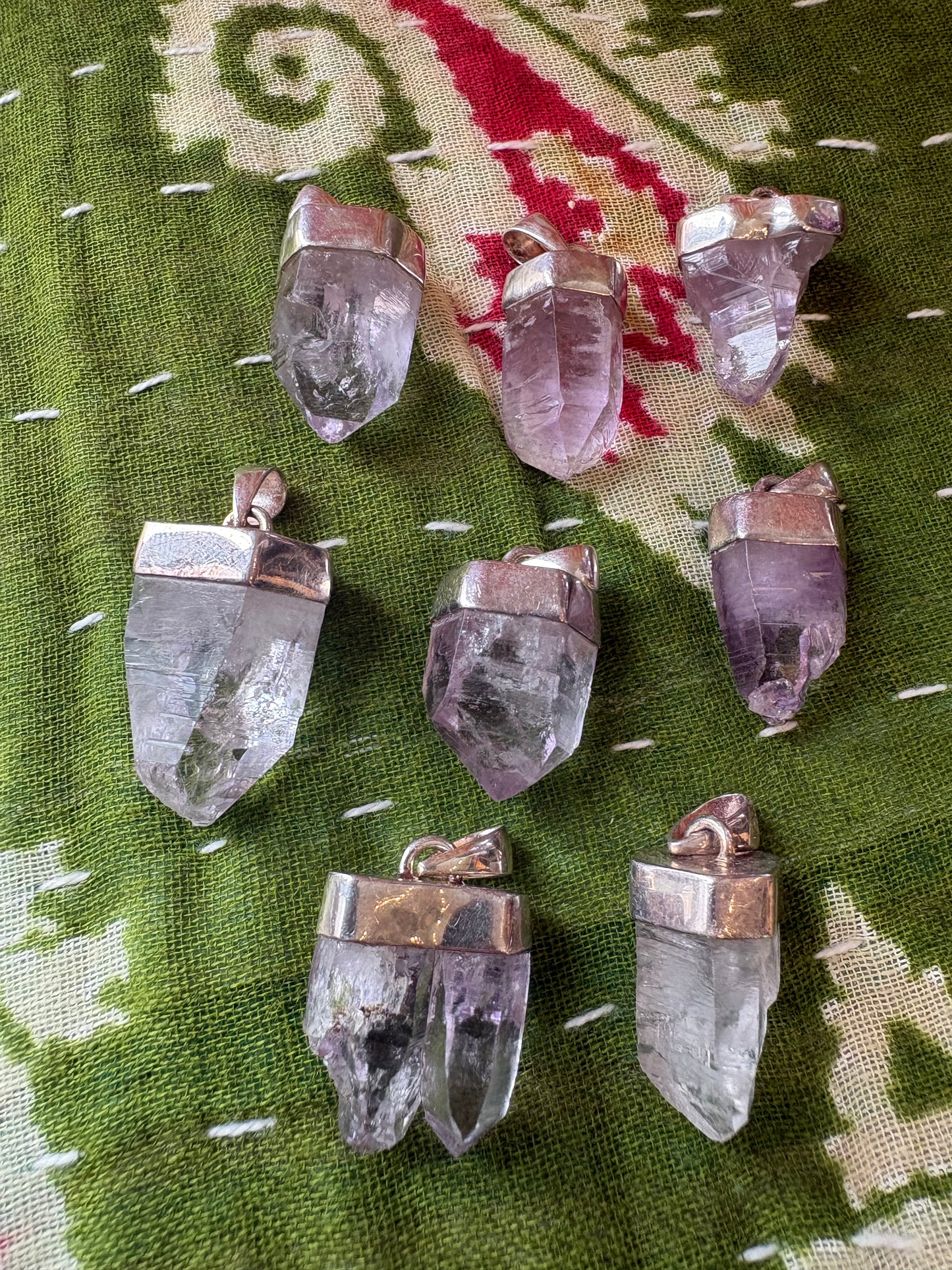 Vera Cruz Amethyst Sterling Silver Pendant
