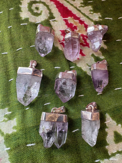Vera Cruz Amethyst Sterling Silver Pendant
