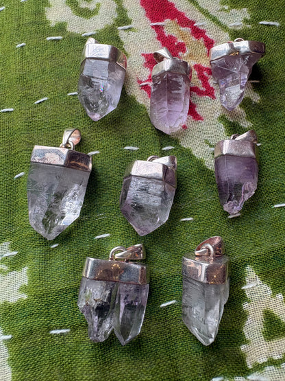 Vera Cruz Amethyst Sterling Silver Pendant