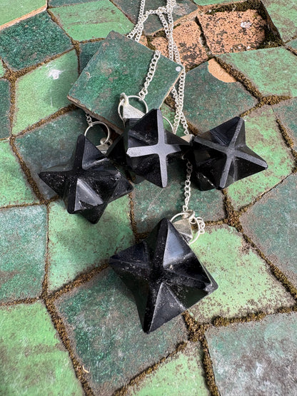 Crystal Pendulums & Merkaba Pendulums | Intuition, Divination & Energy Alignment Tools