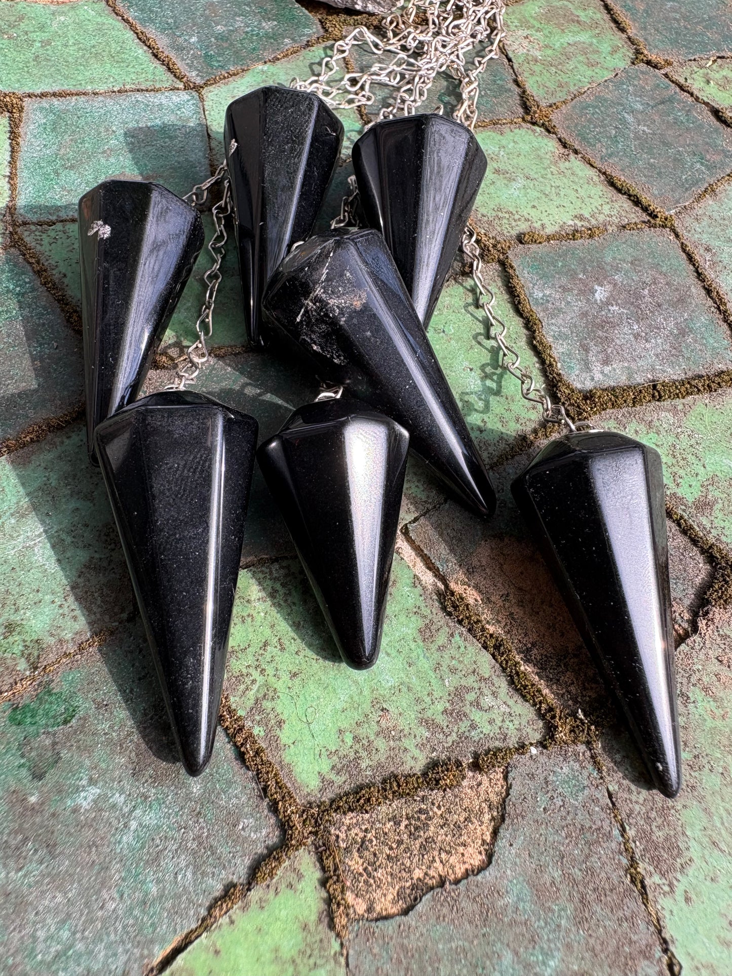 Crystal Pendulums & Merkaba Pendulums | Intuition, Divination & Energy Alignment Tools