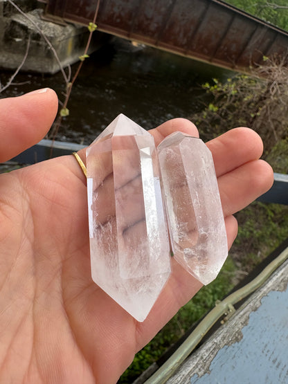 Double Terminated Clear Quartz