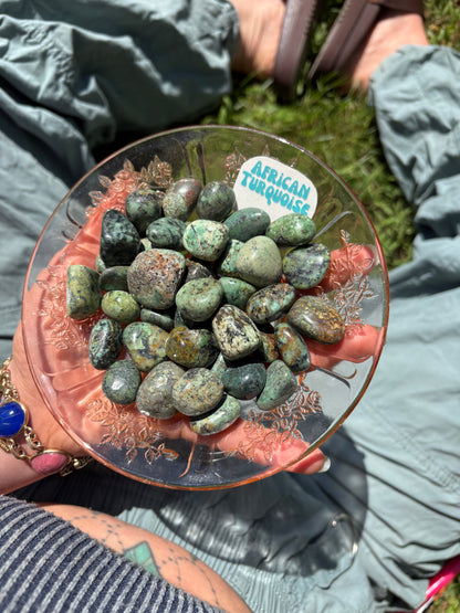 African Turquoise Tumble