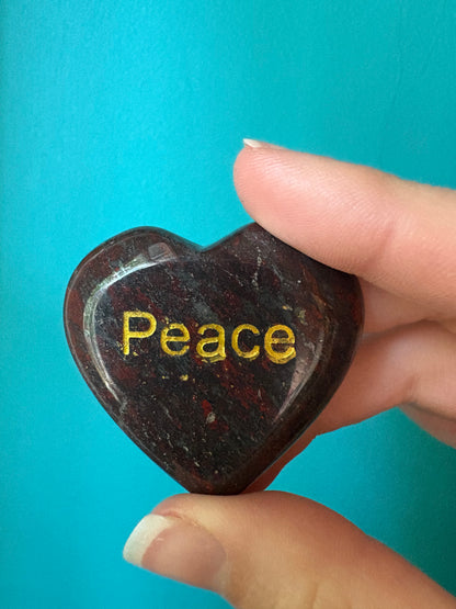 *Palm Affirmation Heart
