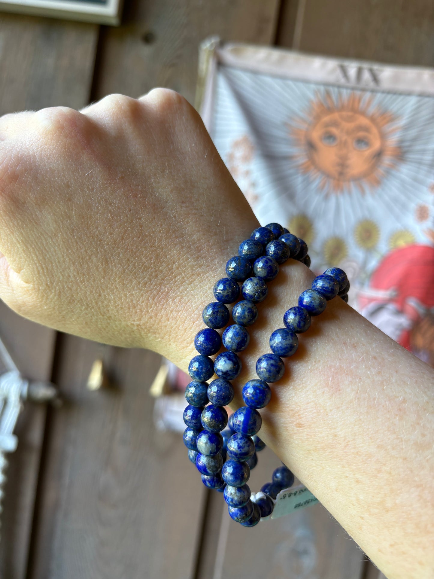Lapis Lazuli 8mm Bracelet