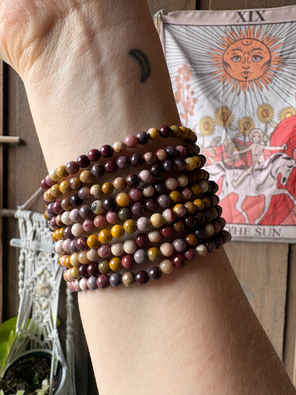 Mookaite Bracelet 4mm