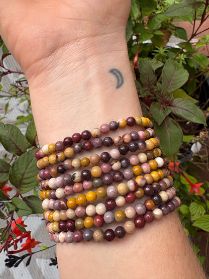 Mookaite Bracelet 4mm