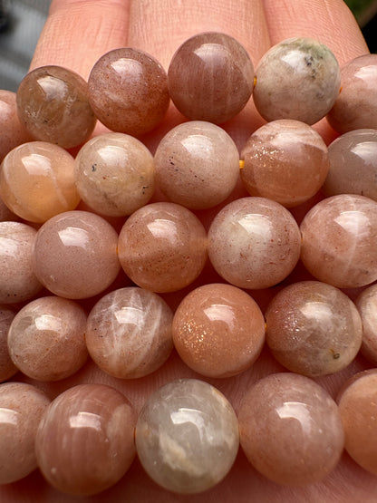 Sunstone (Peach Moonstone) Bracelet 8mm