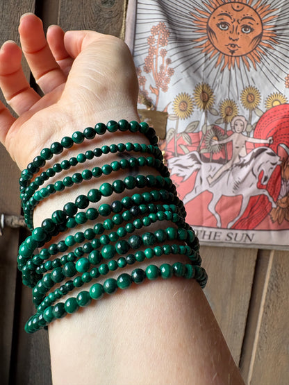 Malachite Bracelet 4mm