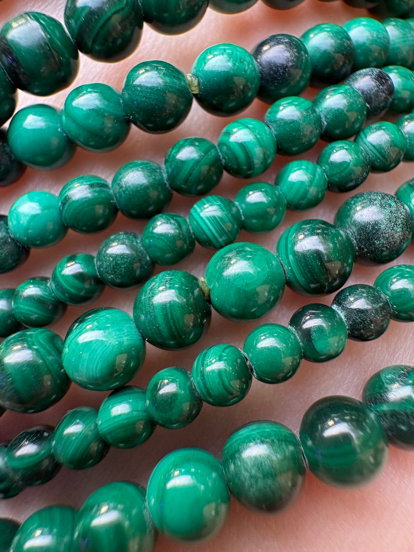 Malachite Bracelet 4mm