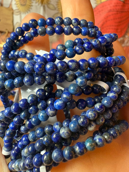 Lapis 4 mm Bracelet