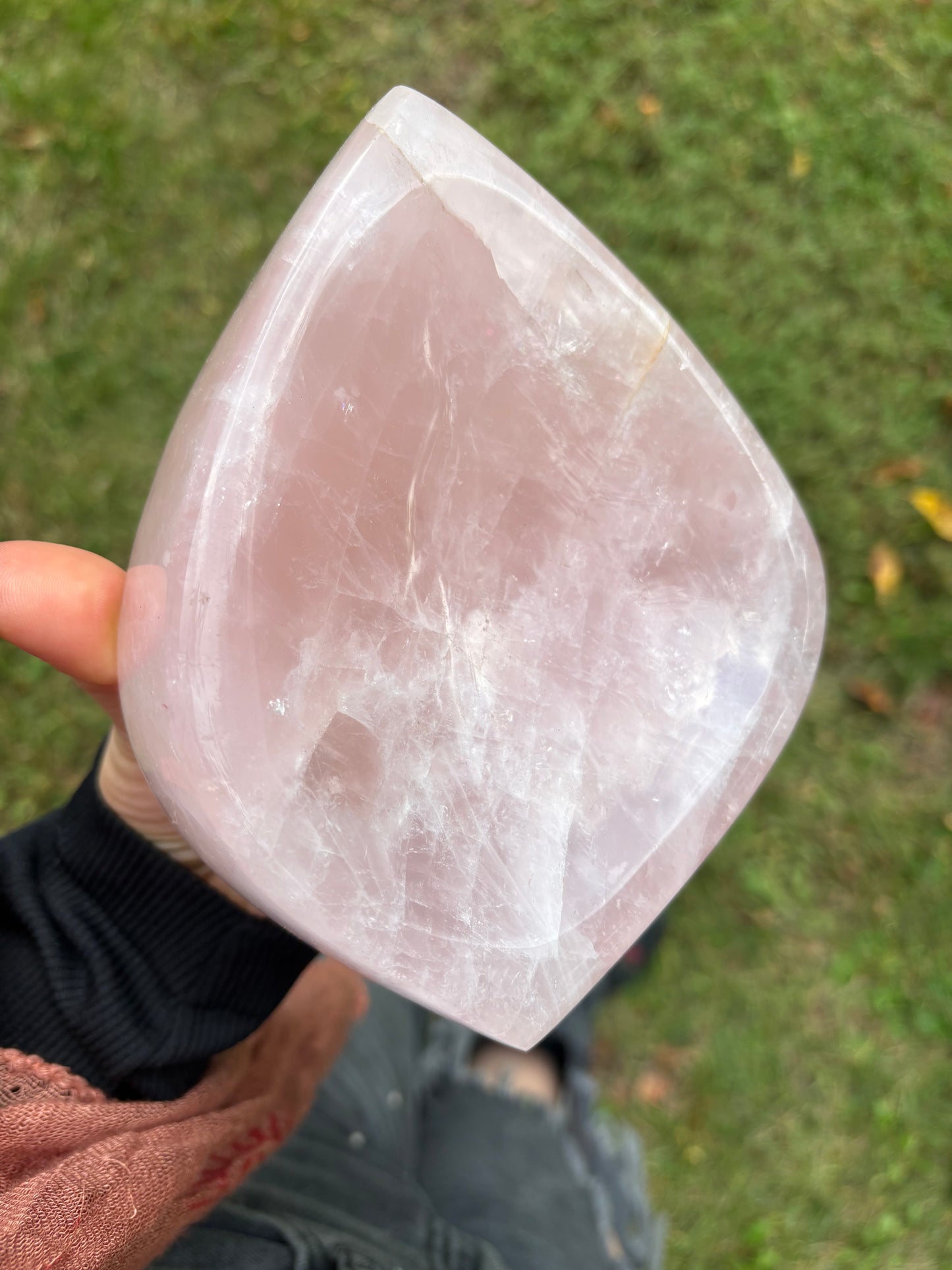 Rose Quartz Bowl 2.3 pounds