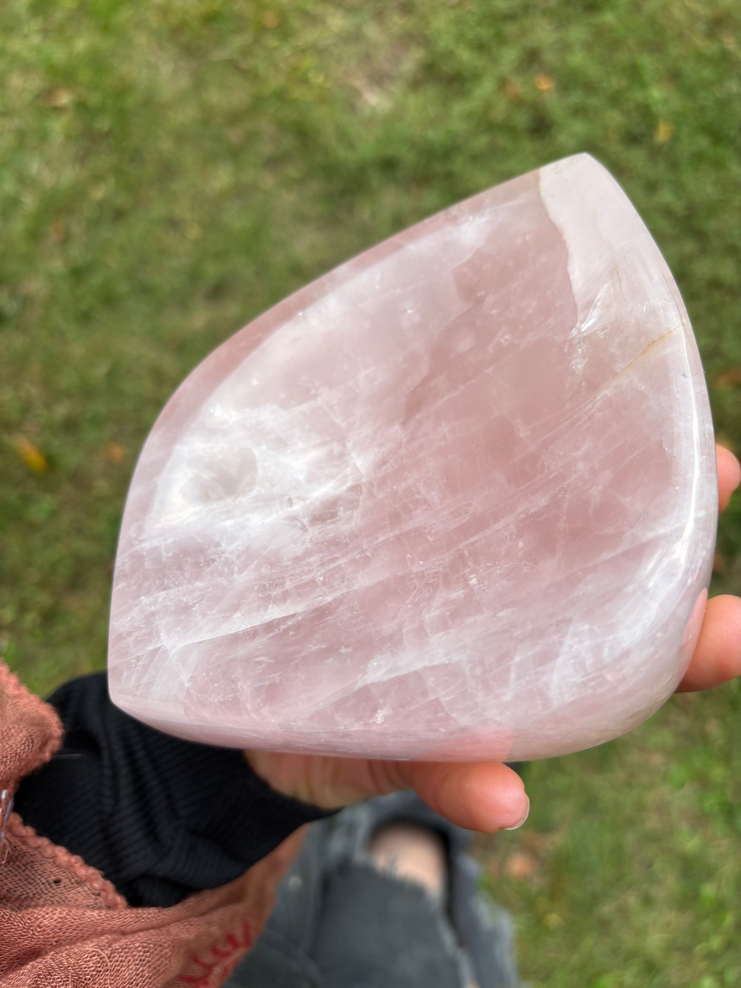 Rose Quartz Bowl 2.3 pounds