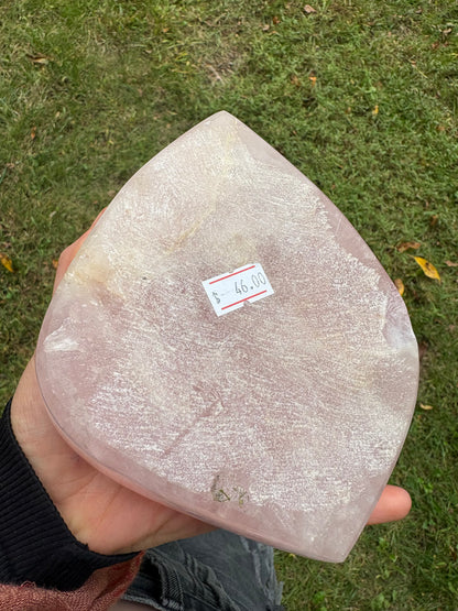 Rose Quartz Bowl 2.3 pounds