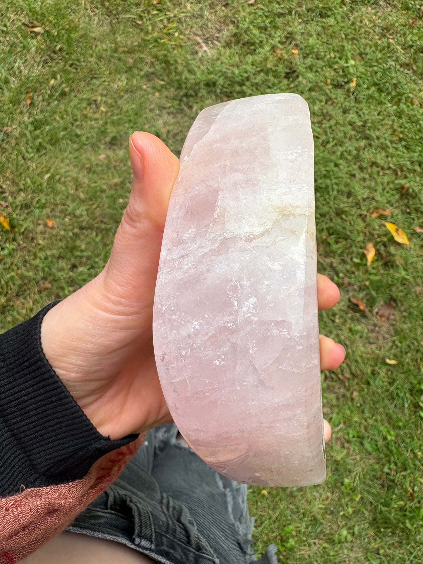 Rose Quartz Bowl 2.3 pounds