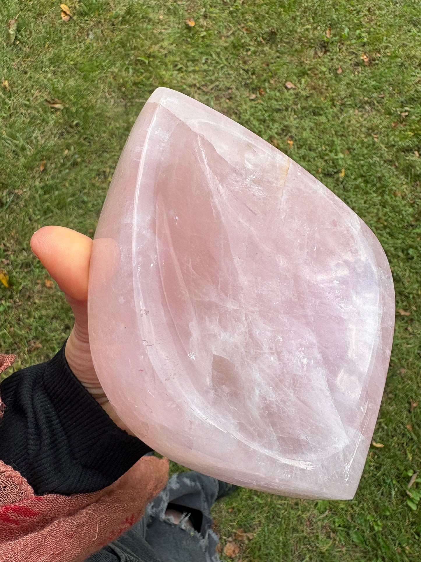 Rose Quartz Bowl 2.3 pounds