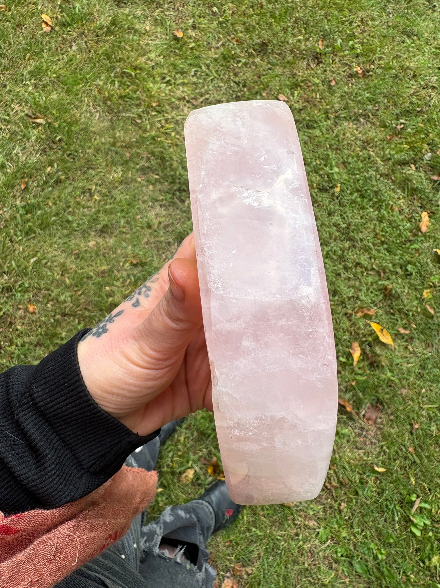 Rose Quartz Bowl 2.3 pounds