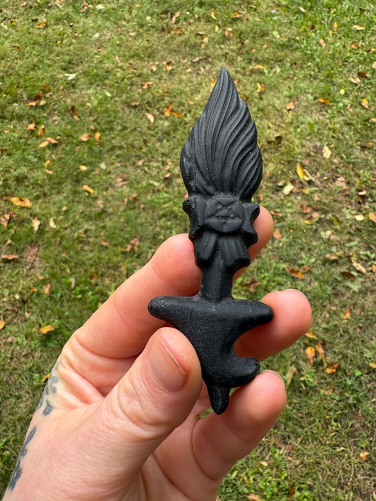 Obsidian Witch Broom