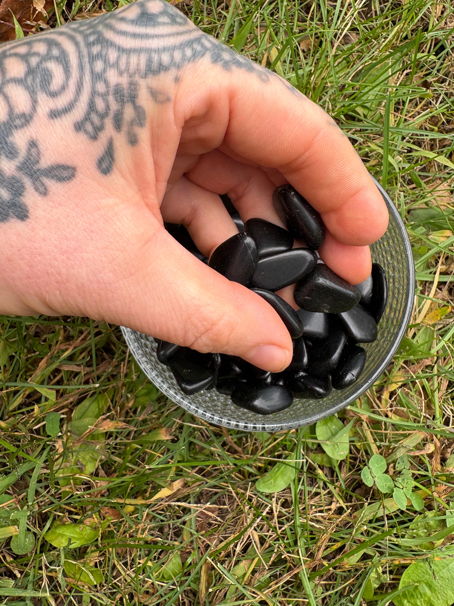 Black Obsidian Tumble – Protection, Grounding & Energy Clearing | Polished Crystal