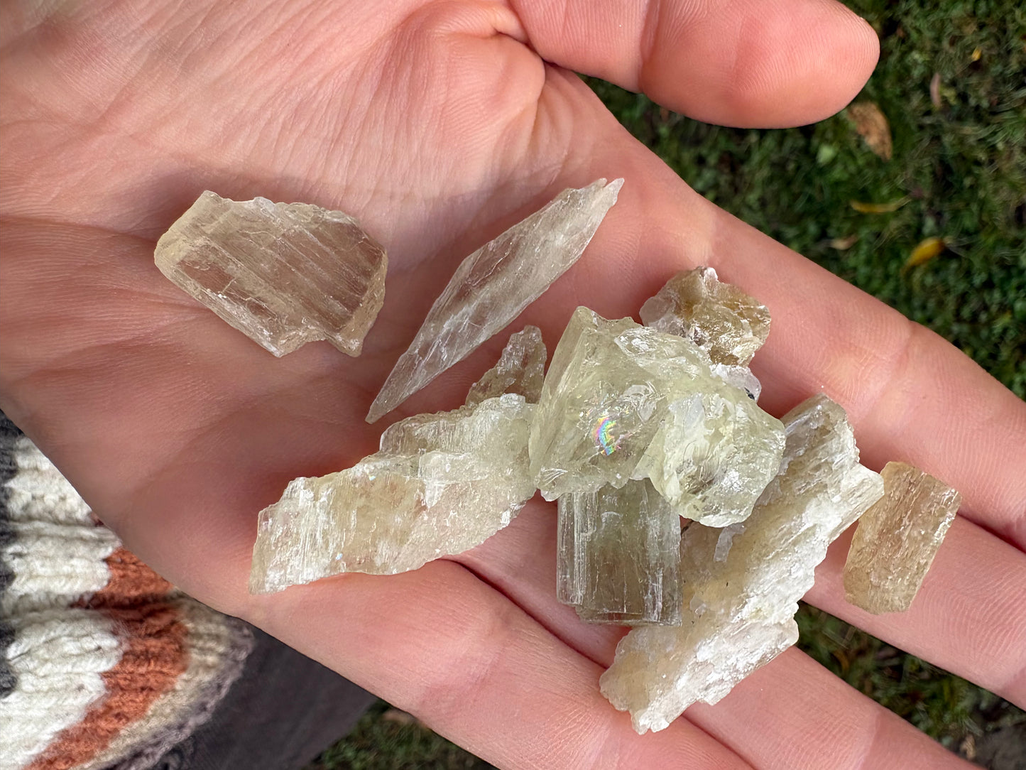 Raw Hiddenite Crystal