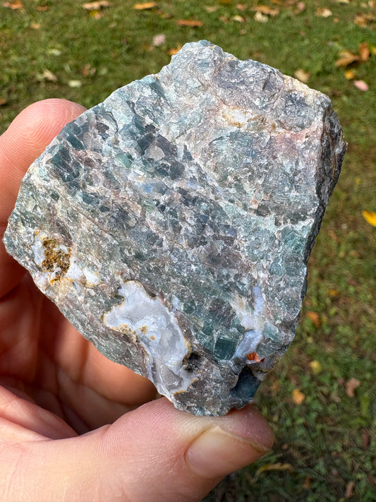 Raw Blue Apatite Crystal – Clarity, Motivation & Manifestation