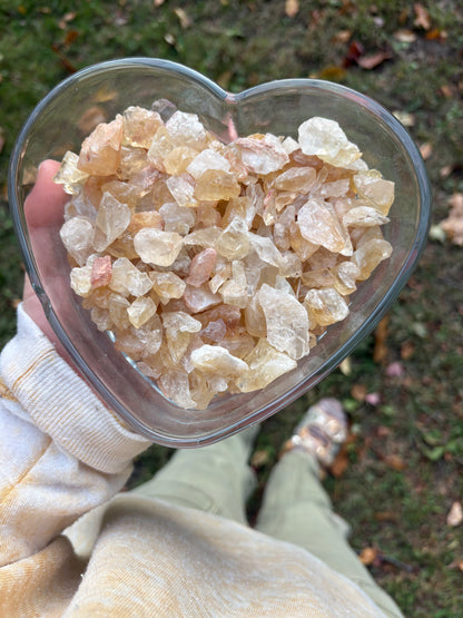 Raw Citrine Crystal – Abundance, Joy & Manifestation | Natural Stone